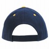 DECKY Sandwich Visor Baseball Caps (Adjtable, Navy/Gold)