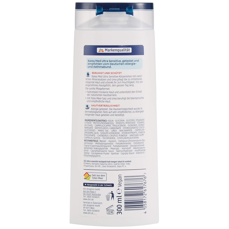 Balea Med Ultra Sensitive Dead Sea Body Lotion 300 ml