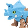 2 Sets Dinosaur Assemble Toy Develop Hand On Ability Educational