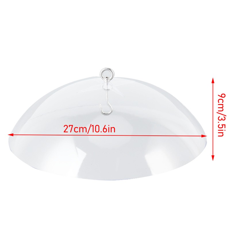 Bird Feeders Protective Cover Prevent Squirrel Clear Bird Feeder Protective