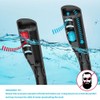 Snorkeling Mask Double Tube Silicone Full Drying Diving Mask Adults