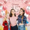 Happy 15th Birthday Banner Rose Gold 1.1 x 1.8m Happy