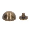 100 Sets Mushroom Rivet 12mm High Hardness Anti Rust Round