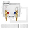 Washing Machine (Laundry) Outlet Box, Center Drain/Side Drain, Niikappu 1/2