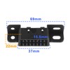eMagTech OBD2 16 Pin Female Wire Socket Connector OBDII Car