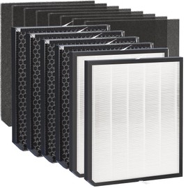 2000 Replacement Filters Compatible with Air Doctor 2000 & 2000i Air Purifier, 2 High-Efficiency Filter, 4 Activated Carbon Filter and 8 Pre-Filters, Compare to Part # ADF2001, ADF2002, ADF2003