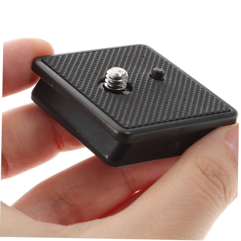 TEHAUX 2pcs Tripod Mount Adapter with Quick Release Plate Skid