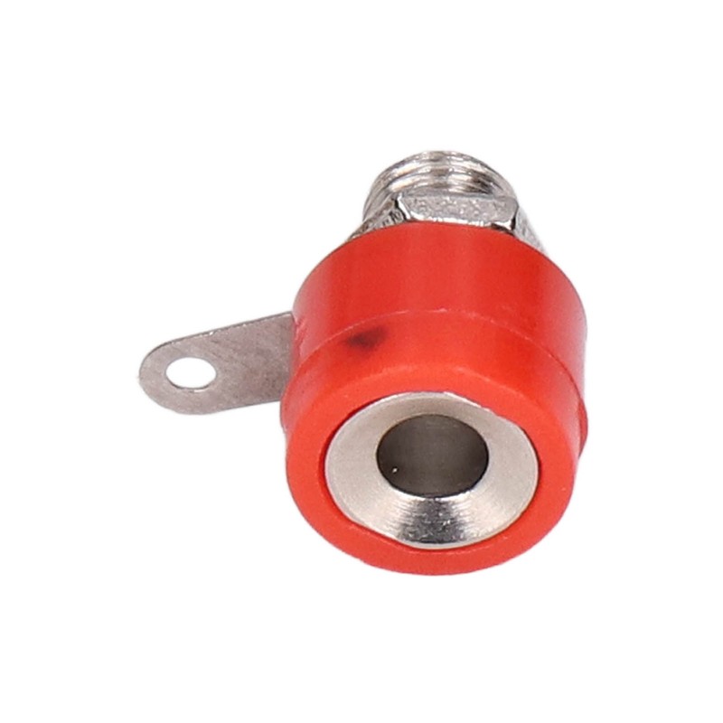 100Pcs 4mm Banana Plug Socket Binding Post Cross Connector Plug