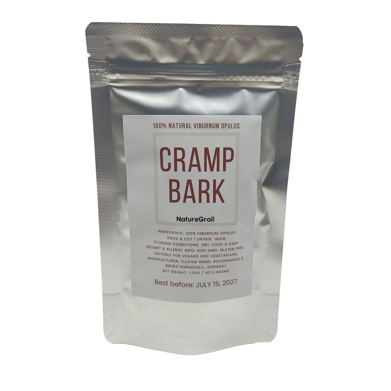 Cramp Bark, Made from 100% Viburnum Opulus Bark, Cut &