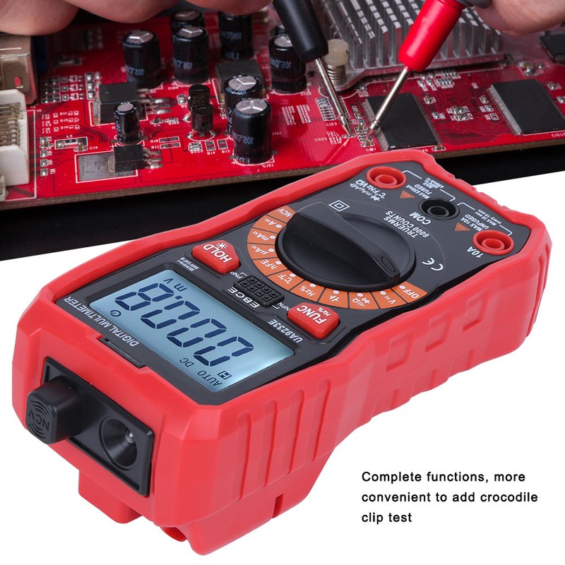 Multimeter Meter High Accurate Ammeter Industrial Electric Maintenance Table UA9233E