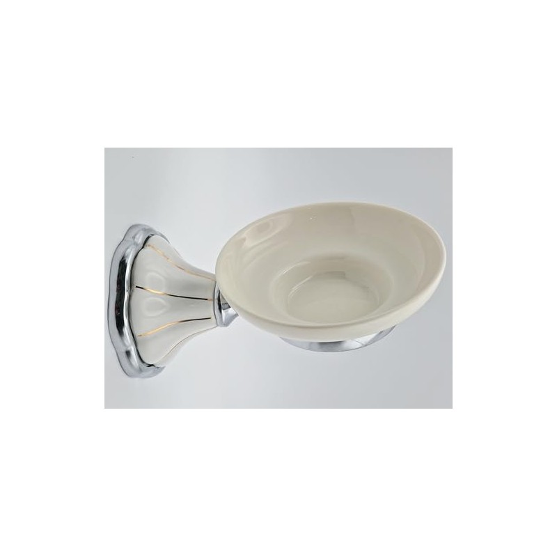 White Ceramic Bathroom Accessories (White Ceramic Soap dish)