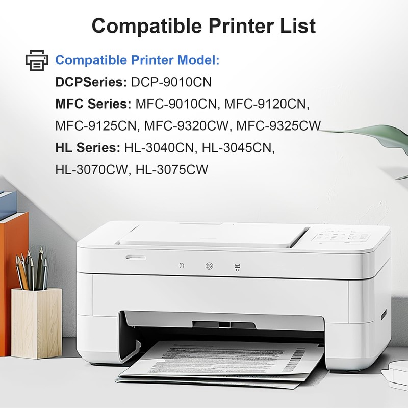 TN210 Black Toner Cartridge Compatible for Brother TN-210 Work with
