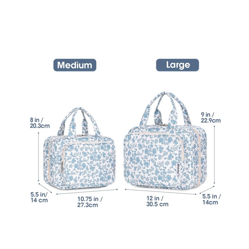 Narwey Large Hanging Travel Toiletry Bag for Women Wash Bag