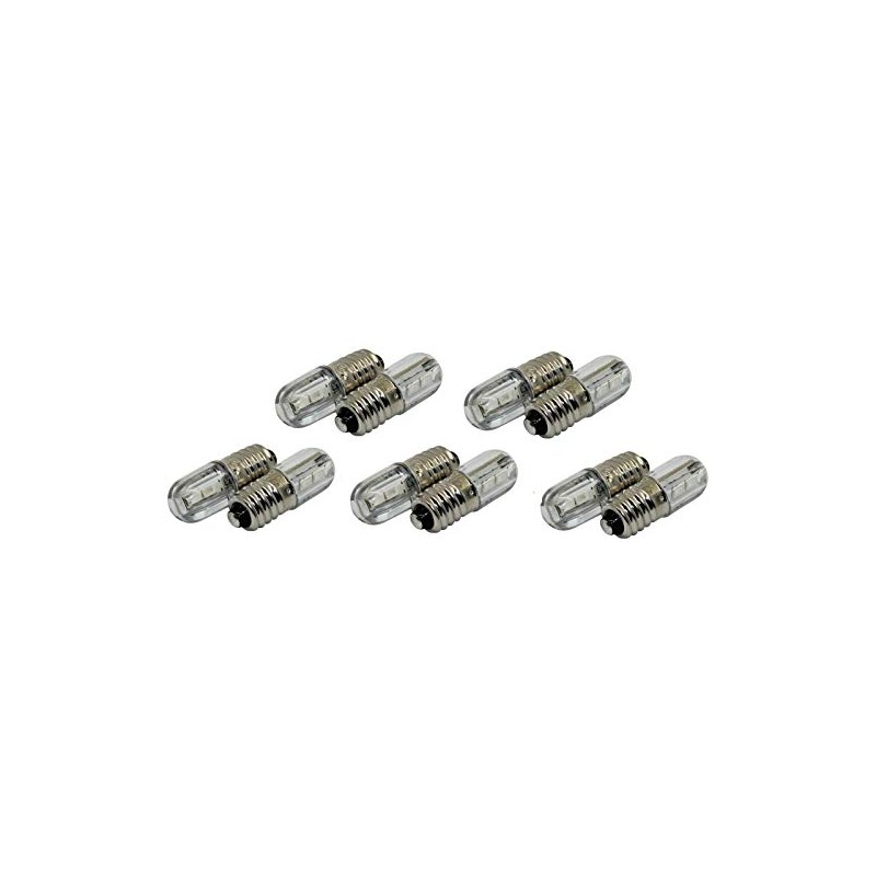 2 x, 6 x, 10 x E10 Screw Base, LED
