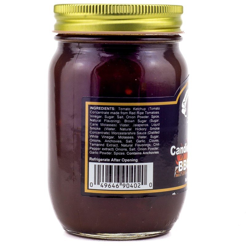 Amish Wedding Candied Jalapeno BBQ Sauce 15 Ounces (Pack of