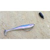 Phoxinus EWG Offset Worm Hooks - Weedless Fishing Hooks -
