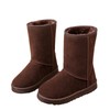 Andrei Women's Boots Shearling Thick Sole 2-Way Fold Boa Fleece