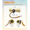 Water Flow Sensor Fits for Girard RV Tankless Water Heater