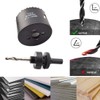 2-3/8 Inch Desk Grommet and Hole Saw Kit, OZXNO 5-Pack