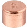 Kakudai Copper Tube Cap 6695-15.88 Inner Diameter: 0.6 inches (15.88