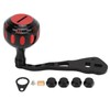 Fishing Reel Handle Aluminum Alloy Prevent Slip Ergonomic Replacement Baitcasting