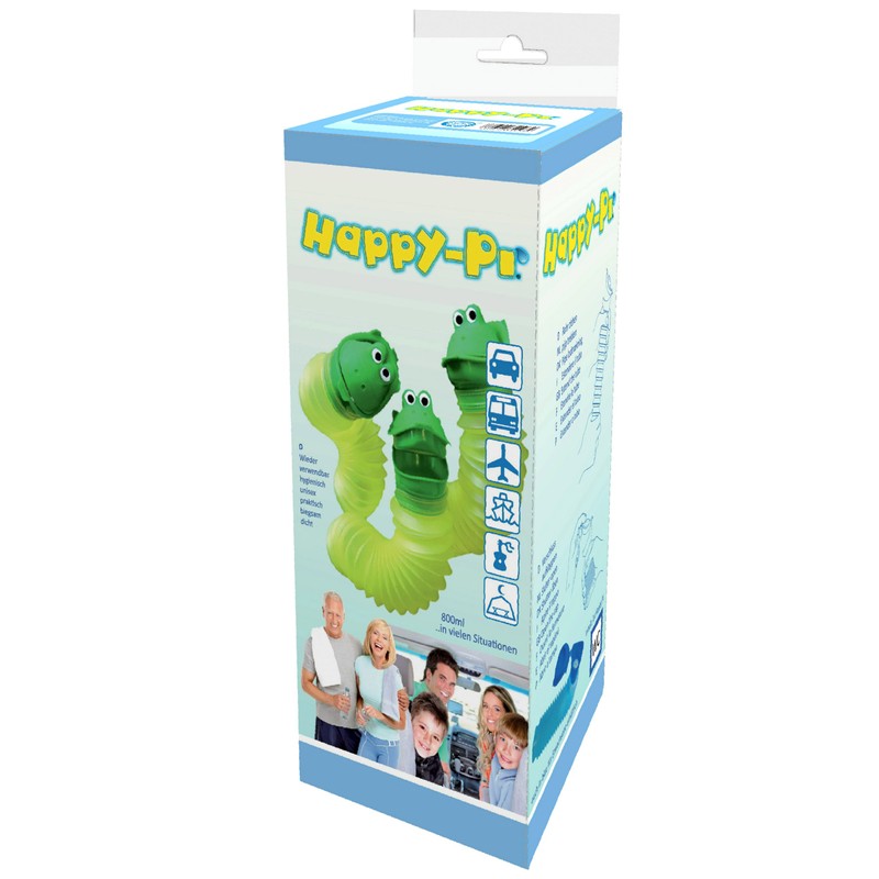 Uriwell + Happy Pi – Two 800 ml Urine Bottles