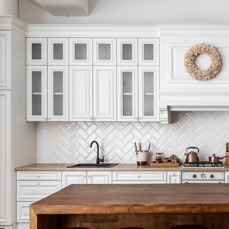 Ravinte 30 Pack Brushed Brass Kitchen Cabinet Knobs, Solid Brass