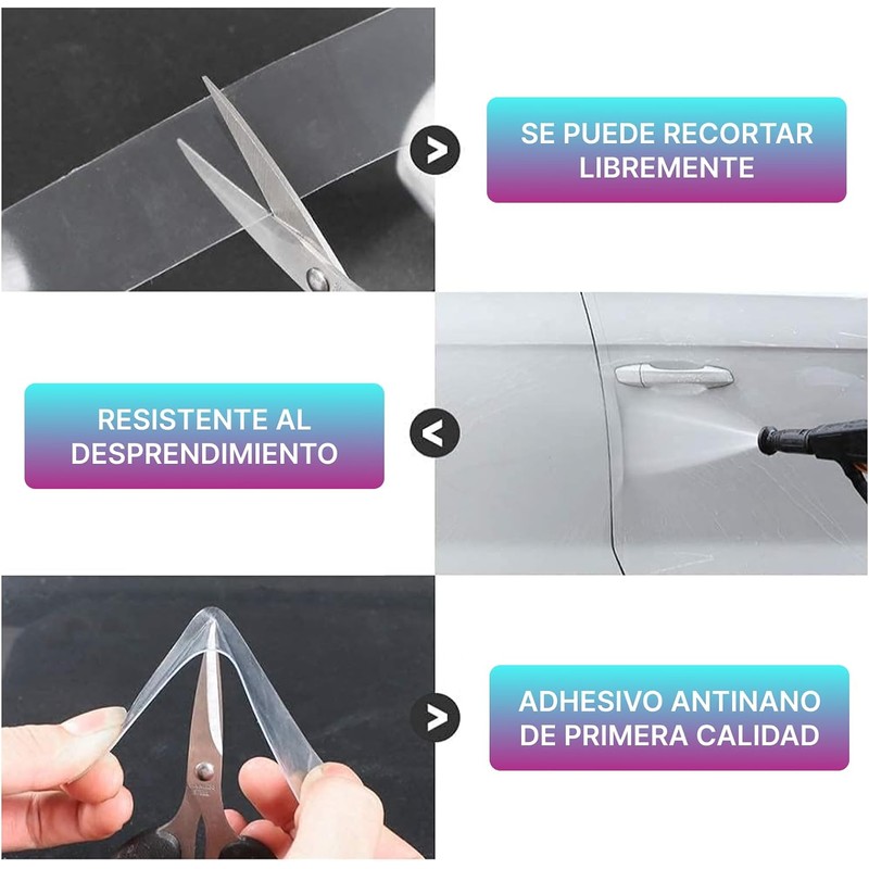 Protector de Borde de Puerta de Coche 3m - con