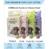 Musupaws PREMIUM Tofu Cat Litter (Original) 100% Natural Ingredients, Ultra