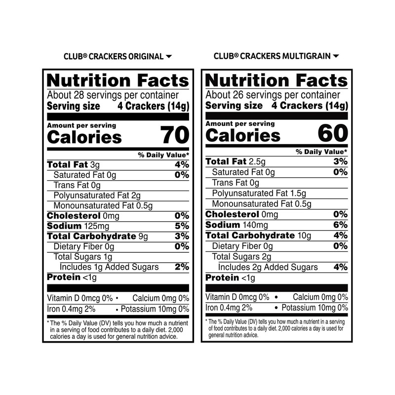 Club Crackers, Lunch Snacks, Snack Crackers, Variety Pack (3 Boxes)