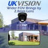 UKVISION 8MP CCTV Camera with AOC Mic High-Resolution Analogue Camera