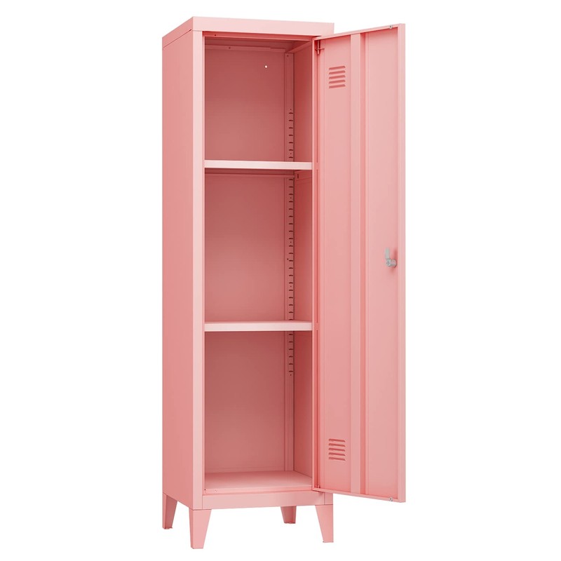 MIOCASA Metal Cabinet Home Office Storage Cabinets with Doors and