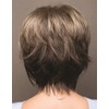 AIYLMZ Short Curly Layered Pixie Cut Synthetic Wig with Wig