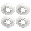 PATIKIL M4 Star Internal Tooth Lock Washers, 150 Pcs Push