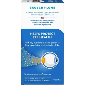 Ocuvite Adulto 50+ Bausch+lomb Vitaminas Ojos 150 Americano Sabor Sin Sabor