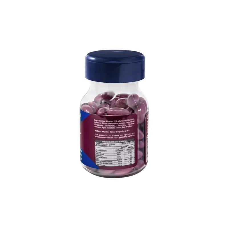 Resveratrol Vitamina Colágeno Cápsulas Naturagel Sabor