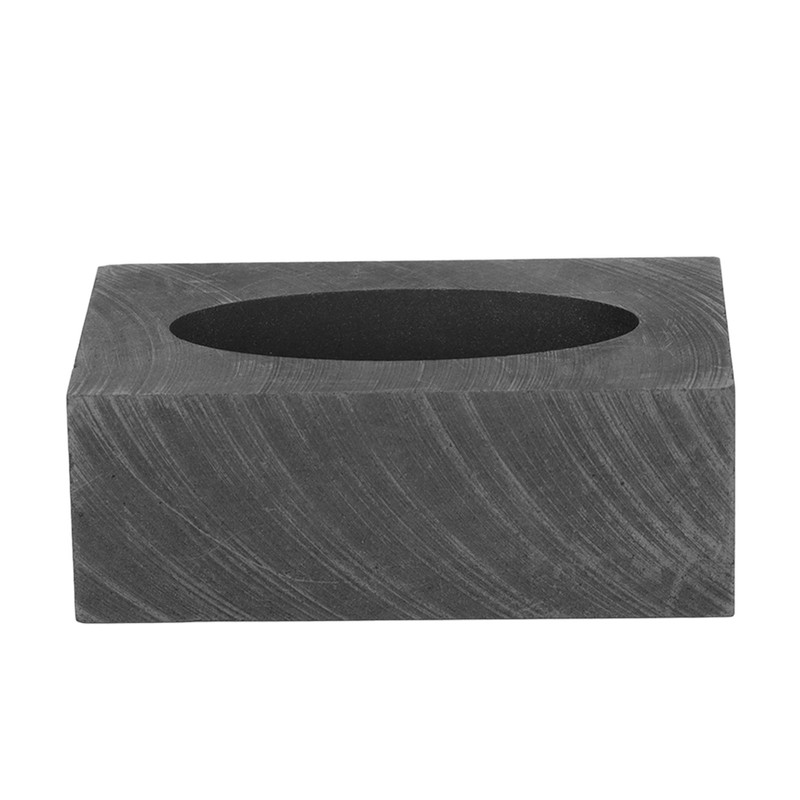 Graphite Casting Ingot Mold Oval High Purity Gold Silver Melting