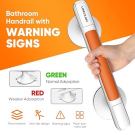 Suction Bathroom Grab Rails, Suction Grab Rails for Bathroom