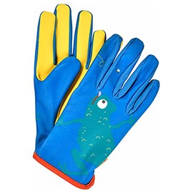 Burgon & Ball National Trust Frog Gloves, Childrens, Gardening, Hands, Kids, Toys, Outdoor, Blue, One Size, GNT/CHFROGGLOVE