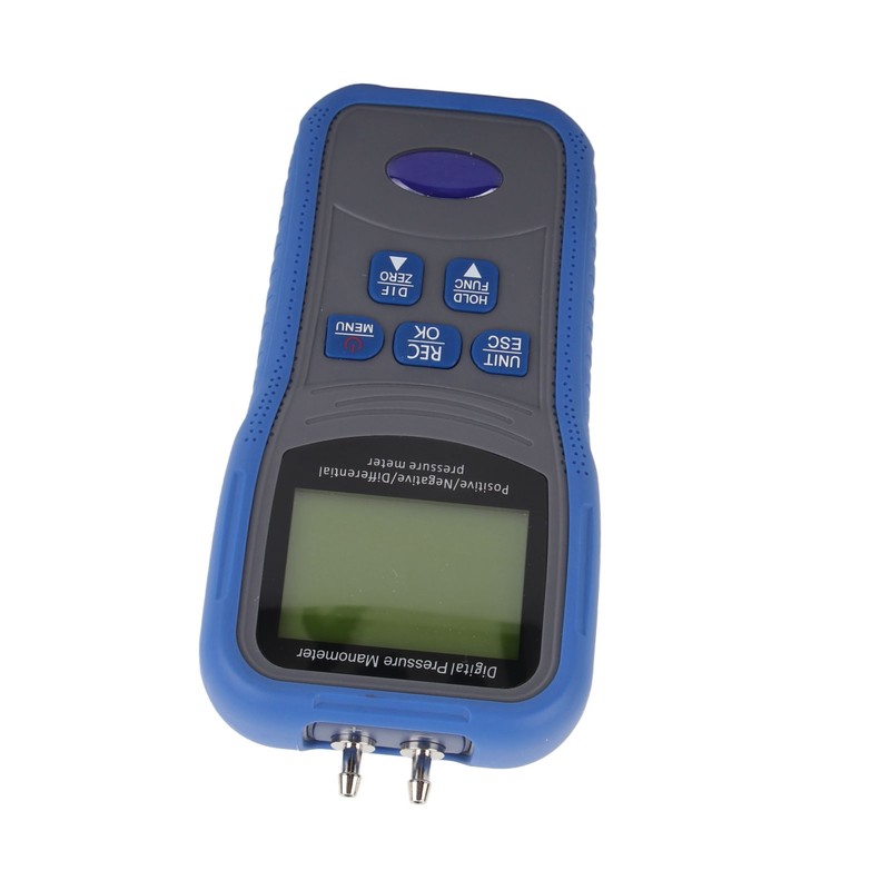 Digital Manometer LCD Display High Accuracy Sensitive Fast Measurement Gas