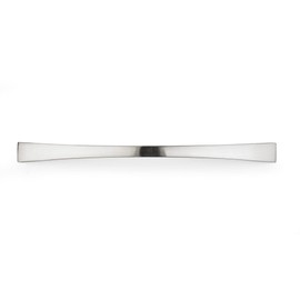 Richelieu Hardware BP821160195 Silverthorn Collection 6 5/16-inch (160 mm) Center-to-Center Brushed Nickel Modern Arched Cabinet and Drawer Pull Handle for Kitchen, Bathroom, and Furniture