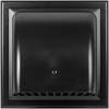 Awenta 150mm Extractor Hood Vent - Black ABS Plastic -