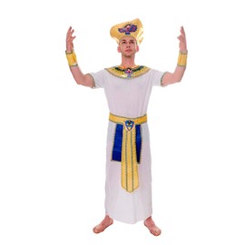 dressmeup DRESS ME UP - DRESS ME UP costume carnival men's costume pharaoh Egyptian Ramses mummy Size S/M L201