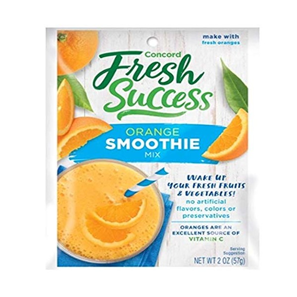 Concord Farms Orange Smoothie Mix, 2-Ounce Packages (VALUE of 18 Pouches)