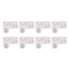 8Pcs 2 Pin 5mm COB LED Strip Light Connectors L
