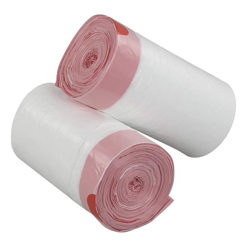 CadineUS 1.5 Gallon Trash Bags With Drawstring, Small Drawstring Garbage