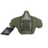 OneTigris Foldable Half Face Mask Mesh Mask for Airsoft Paintball