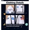 Singcoco - Traje de bebé para niño pequeño, Blanco-astronauta, 6
