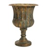 Worth Garden 24.5" H. Metal Urn Planters 1-Pack - Bronze