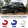 TECHPICCO Front Tow Hooks Covers Hitch Cover Customized Car Tow